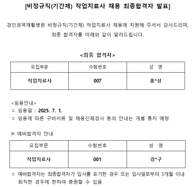 작업치료사