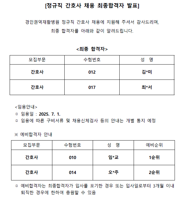간호사