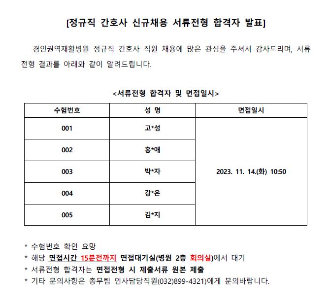 간호사