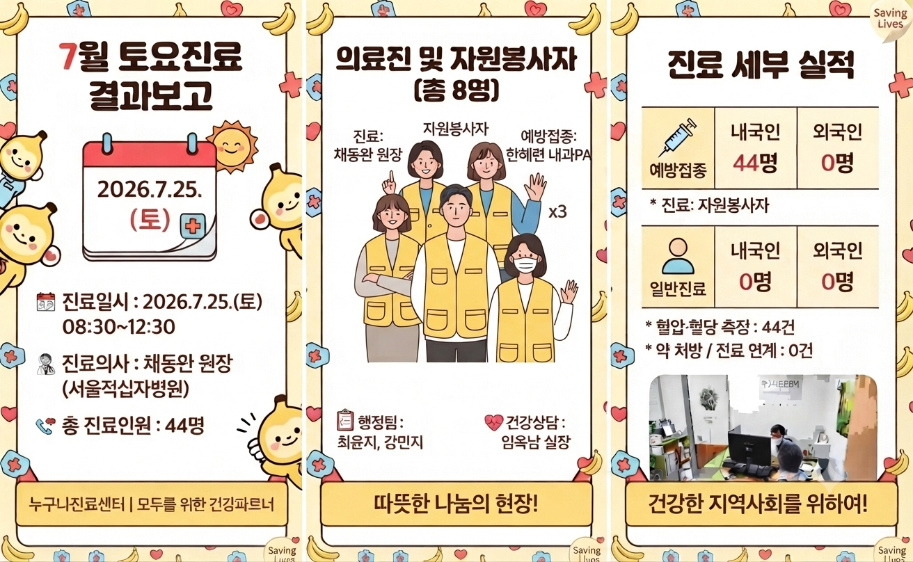 7월토요진료