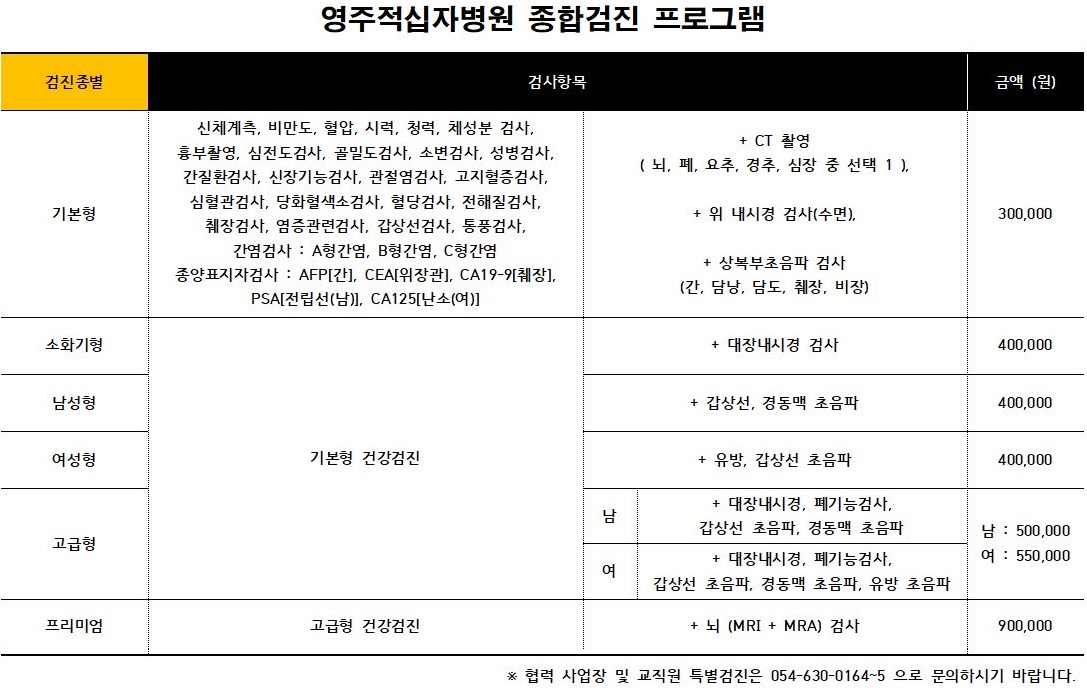 건강검진 프로그램